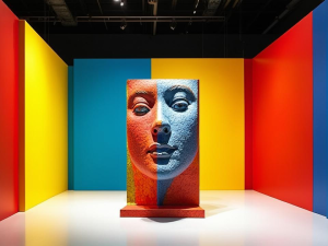 在蛋仔派对画展上遇见醒狮：一场关于传统与潮流的意外邂逅