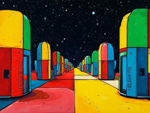 在迷你世界里造一片会发光的星空